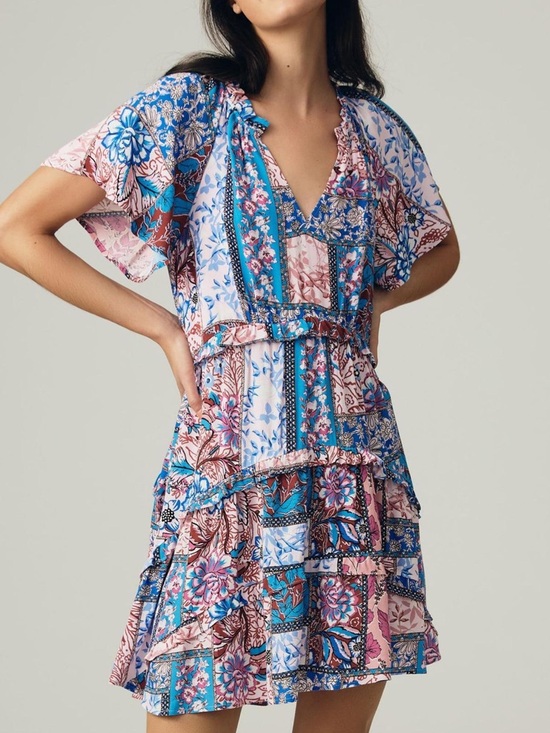 Anthropologie Dresses & Skirts - Anthropologie Robin Tiered Mini Dress, Size Extra Small